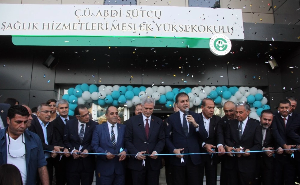 AB Bakanı Çelik, Abdi Sütçü Sağlık Hizmetleri Meslek Yüksekokulu\'nun Açılışını Yaptı