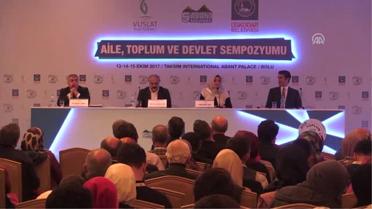 Aile, Toplum ve Devlet Sempozyumu" - Başbakanlık Başmüşaviri Subaşı