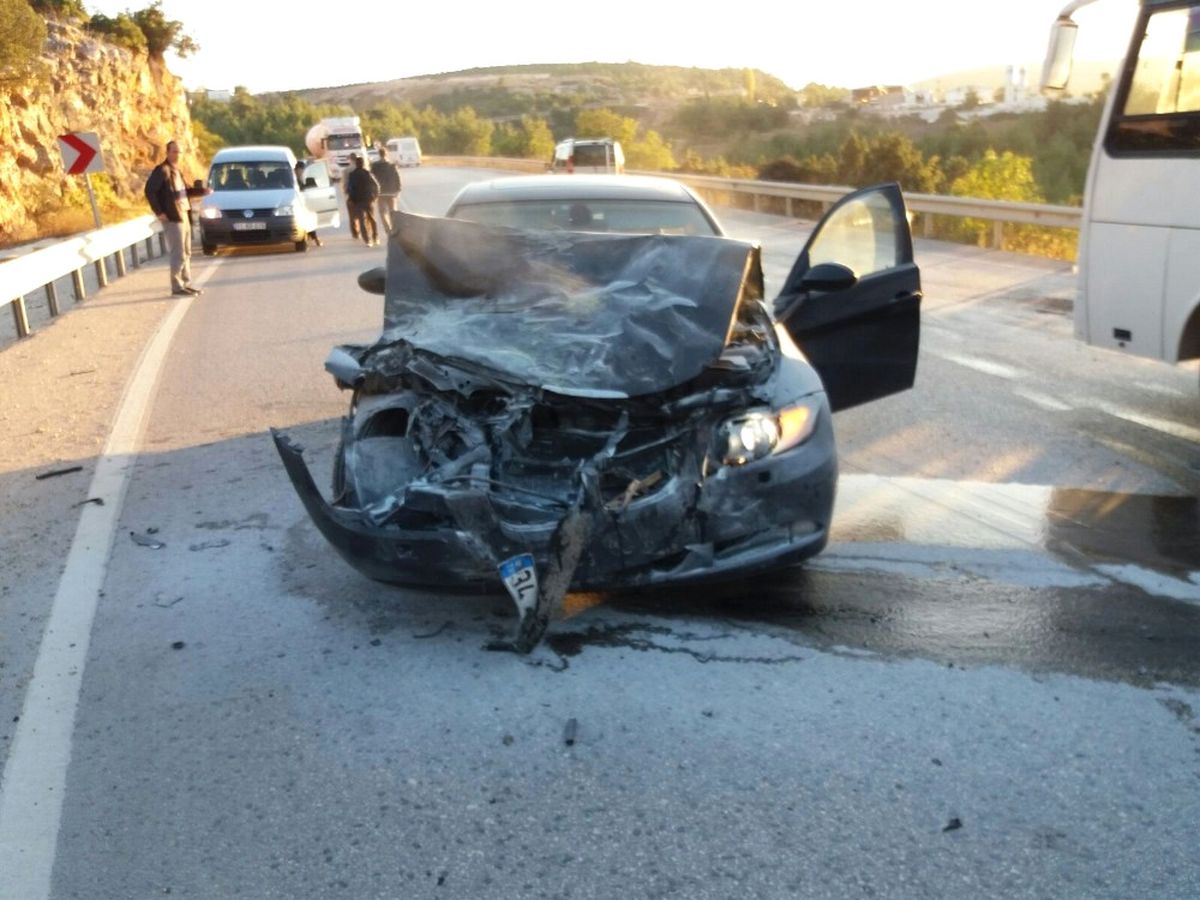 Bilecik\'te Trafik Kazası; 1 Yaralı