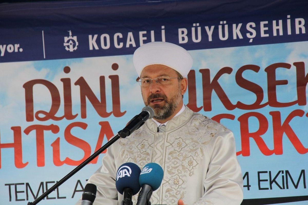 Diyanet İşleri Başkanı Prof. Dr. Ali Erbaş: "Türkiye İslam Dünyasının Eğitim Merkezi Haline Geldi"