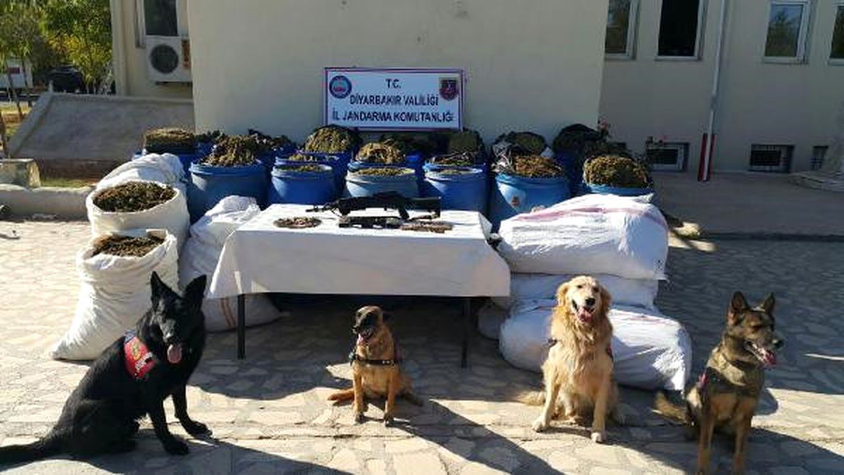 Diyarbakır\'ın 4 İlçesinde Narko-terör Operasyonu