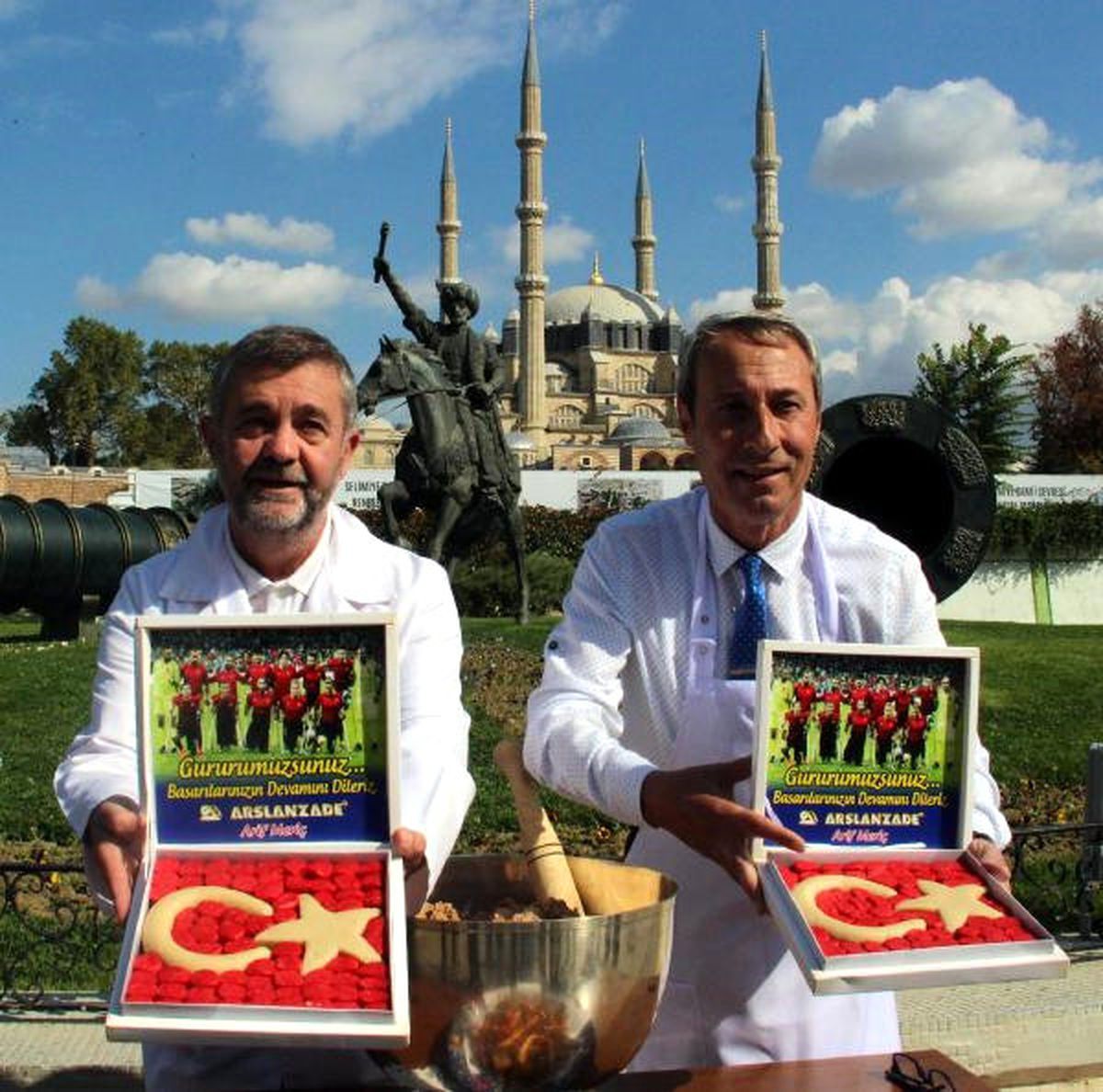Edirne\'den Ampute Milli Takımı\'na Özel Tatlı ve Ciğer