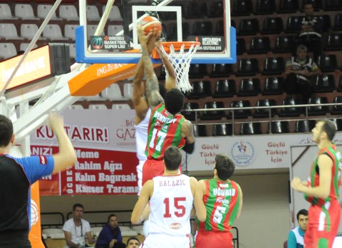 Gaziantep Basketbol - Pınar Karşıyaka: 74-73