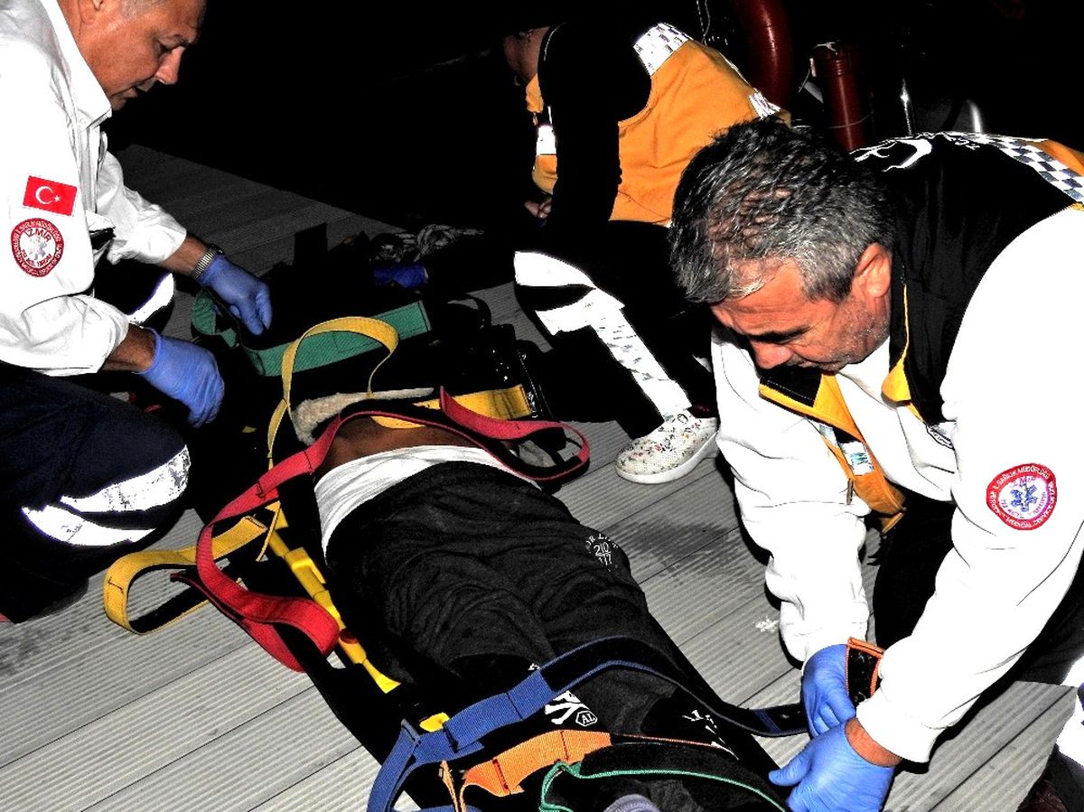 Göçmenler Ölüme Yolculukta Son Anda Kurtarıldı
