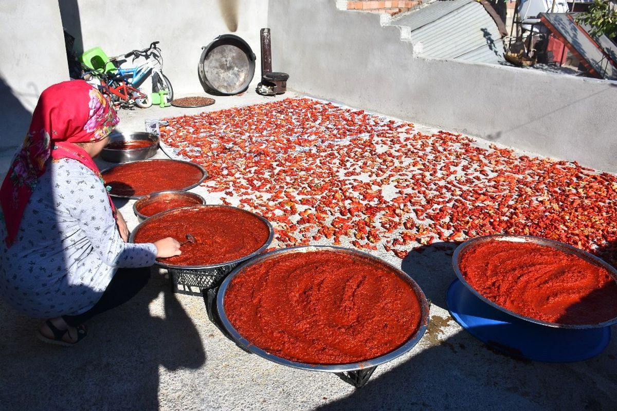 Kahta\'da Salça ve Kurutmalık Telaşı