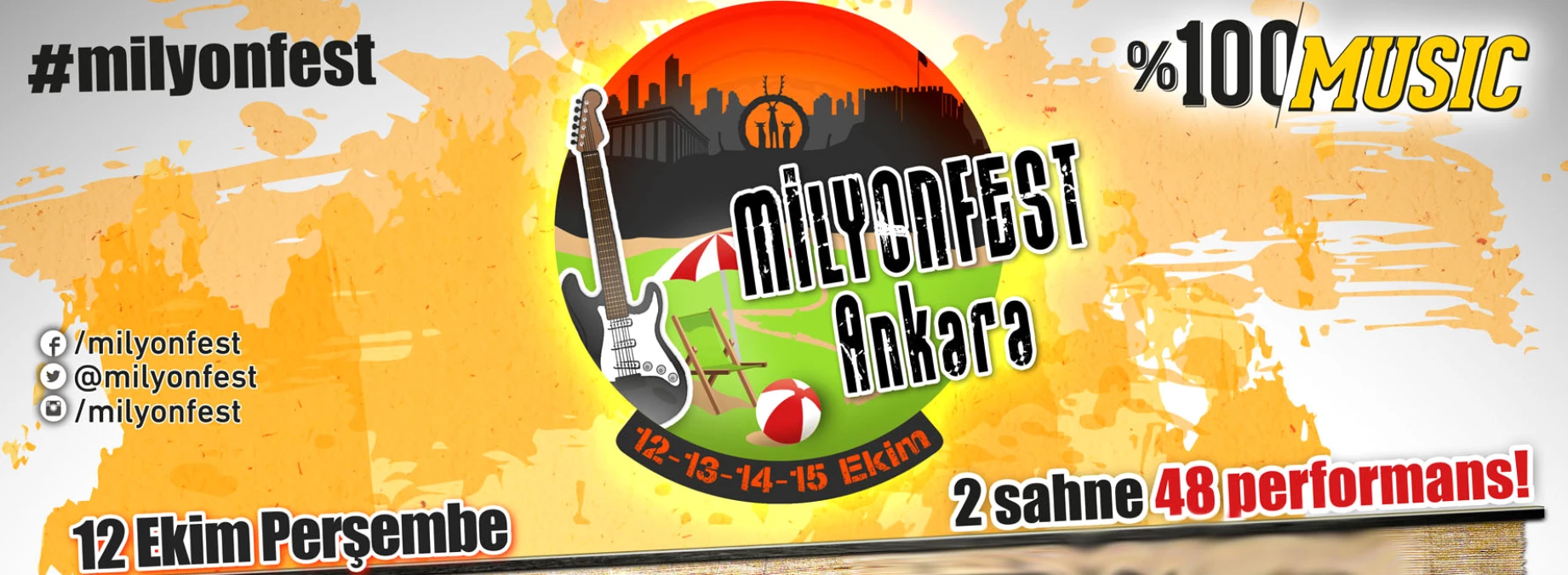 Milyonfest Ankara\'nın İkinci Gününde Teoman ve Manga Rüzgarı