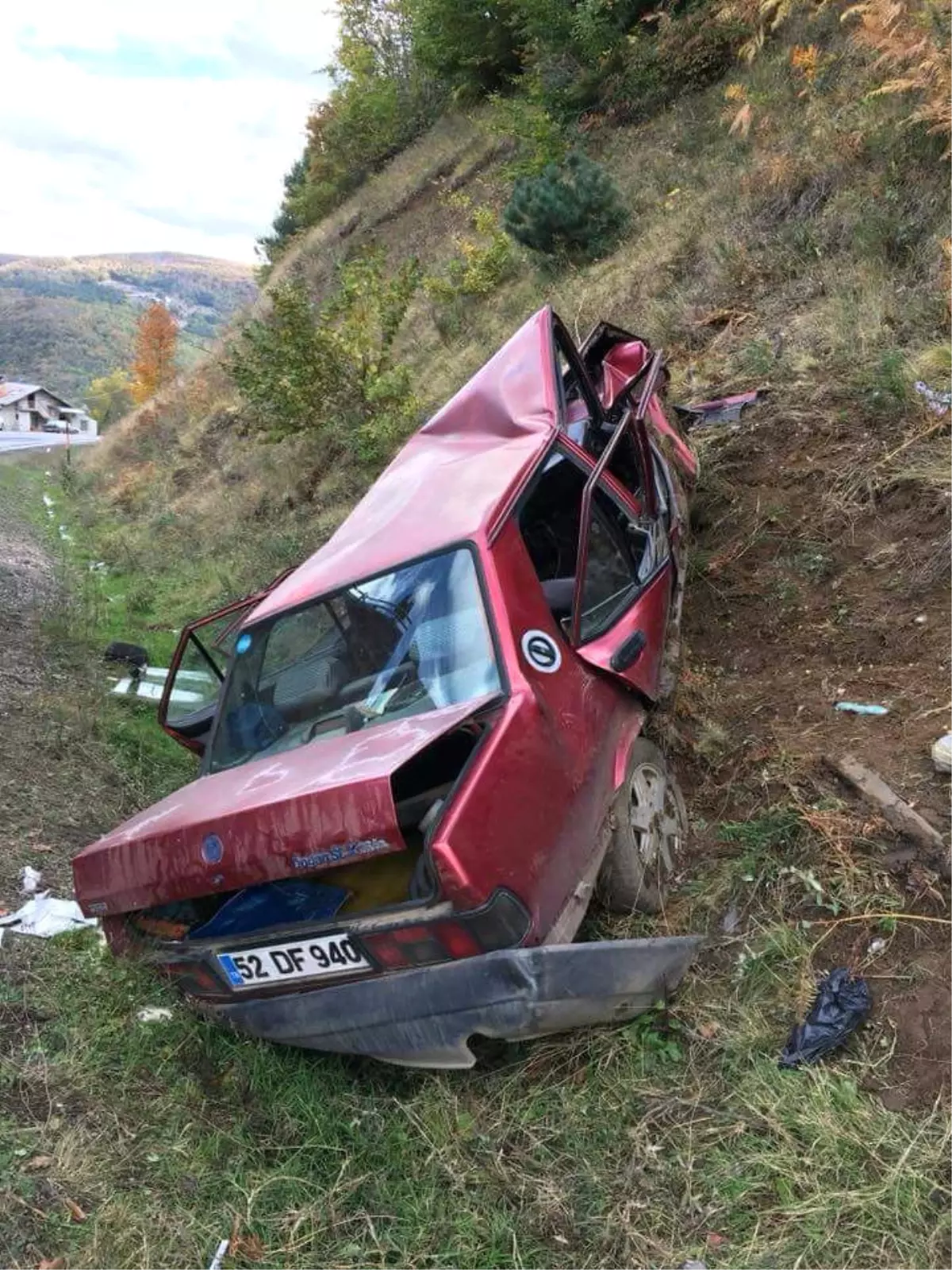 Ordu\'da Trafik Kazası: 1 Ölü, 5 Yaralı