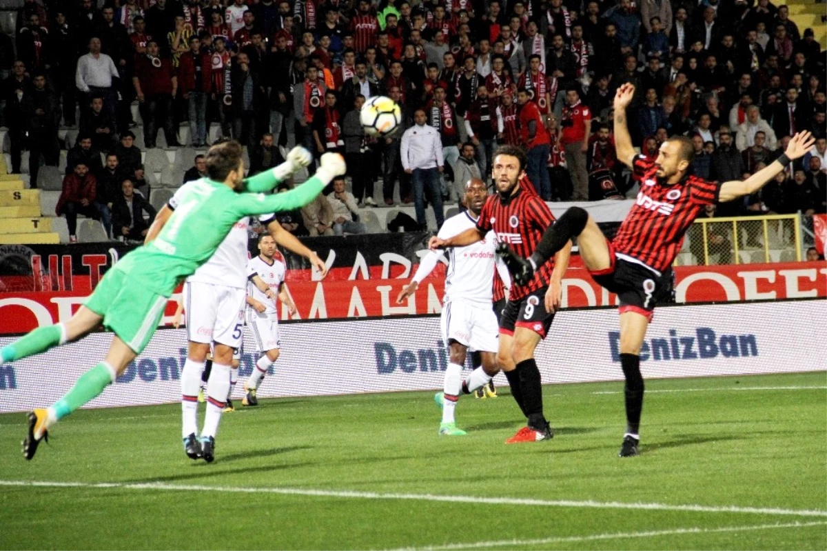 Süper Lig: Gençlerbirliği: 1 - Beşiktaş: 0 (İlk Yarı)