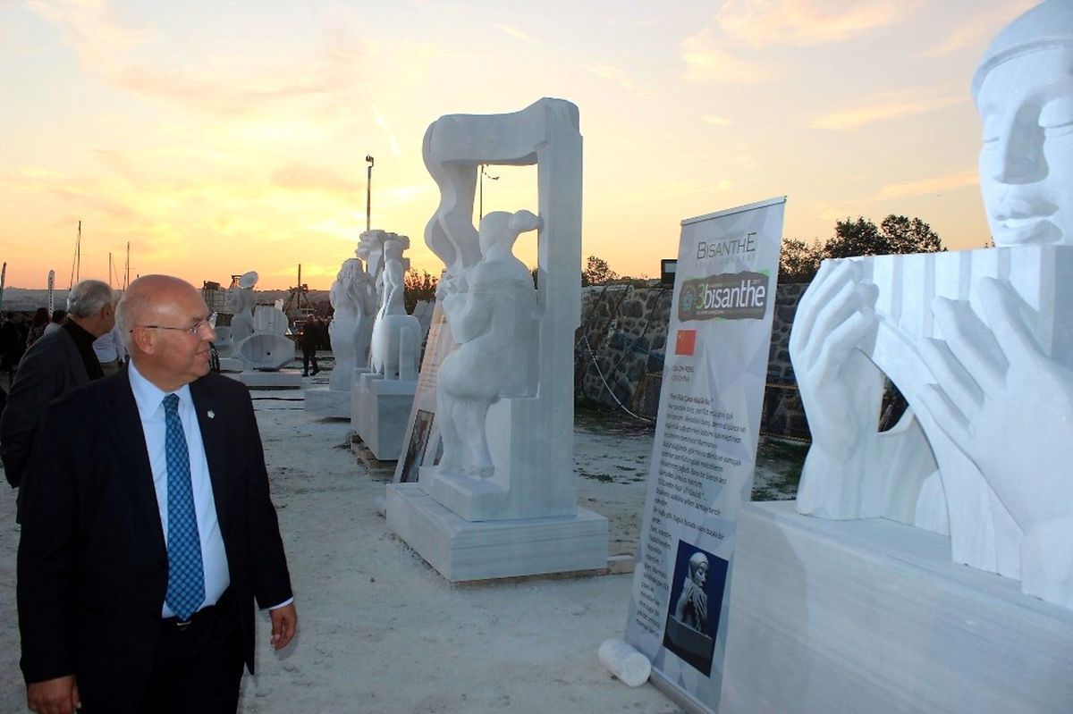 Üçüncü Bisanthe Taş Heykel Sempozyumu Sona Erdi