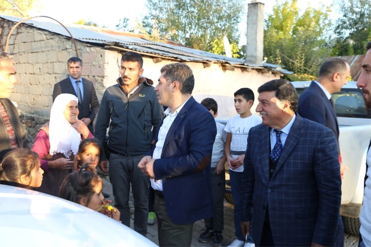 Varto Kaymakamı Mehmet Nuri Çetin İhtiyaç Sahiplerini Evlerini İnceledi