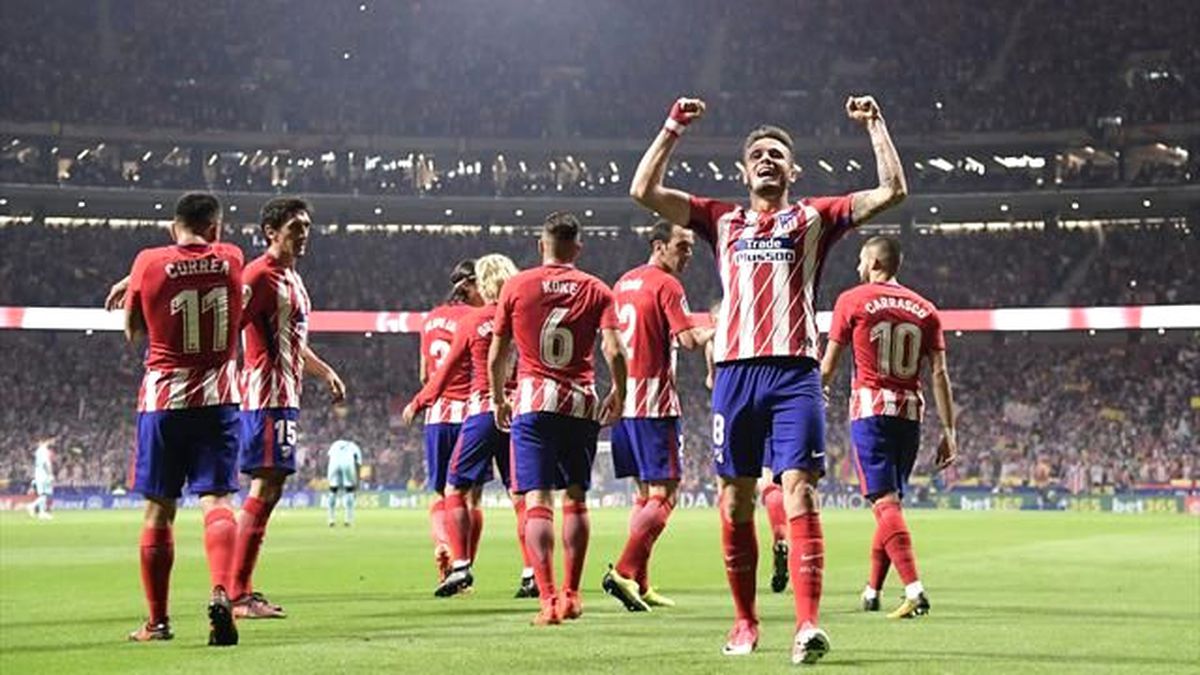 Atletico Madrid Taraftarlarından Barcelona\'ya "Katalonya" Protestosu