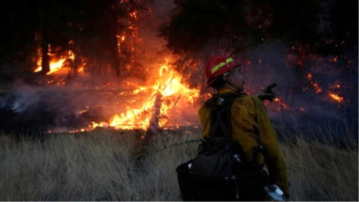 California Tarihinin En Büyük Orman Yangınıyla Karşı Karşıya