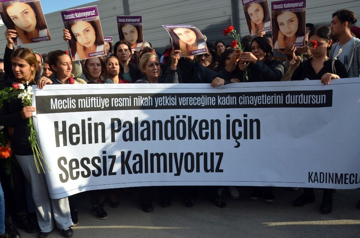 Helin Palandöken Öldürüldüğü Yerde Anıldı