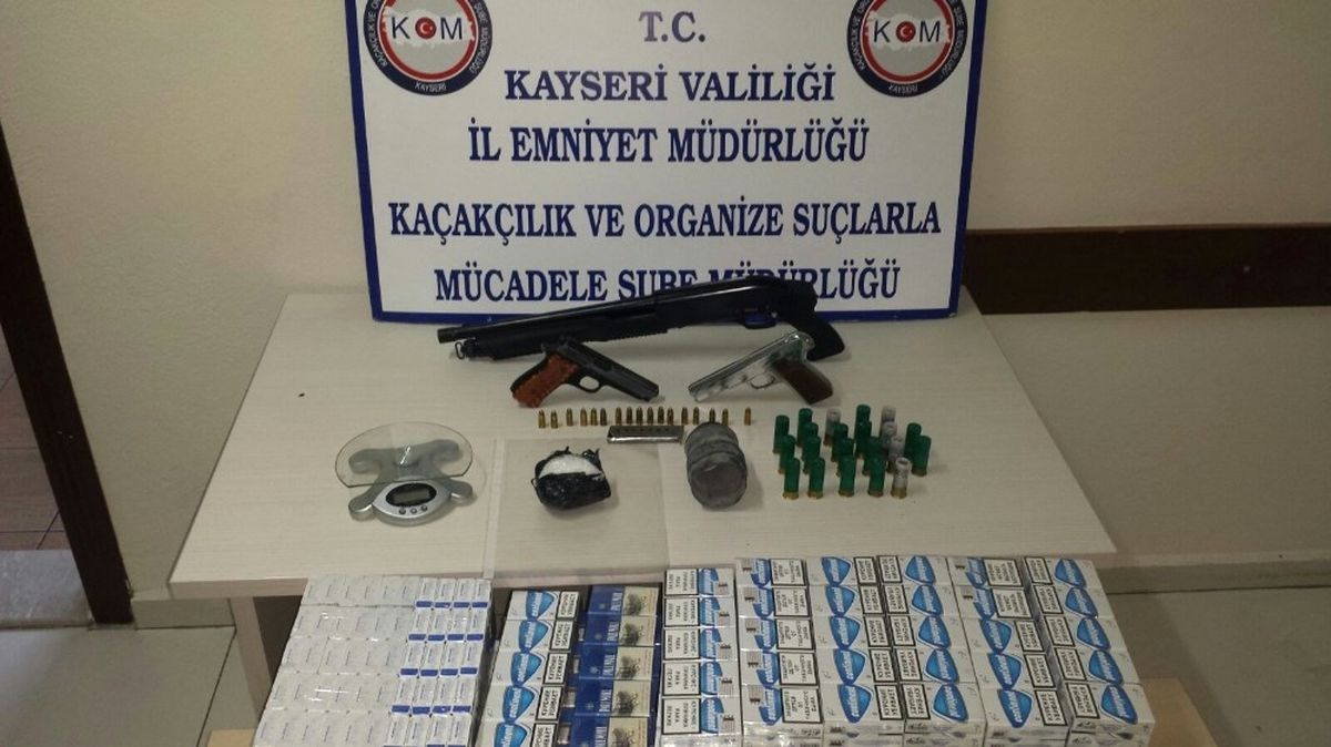 Kaçak Sigara ve Uyuşturucu Operasyonu: 2 Gözaltı