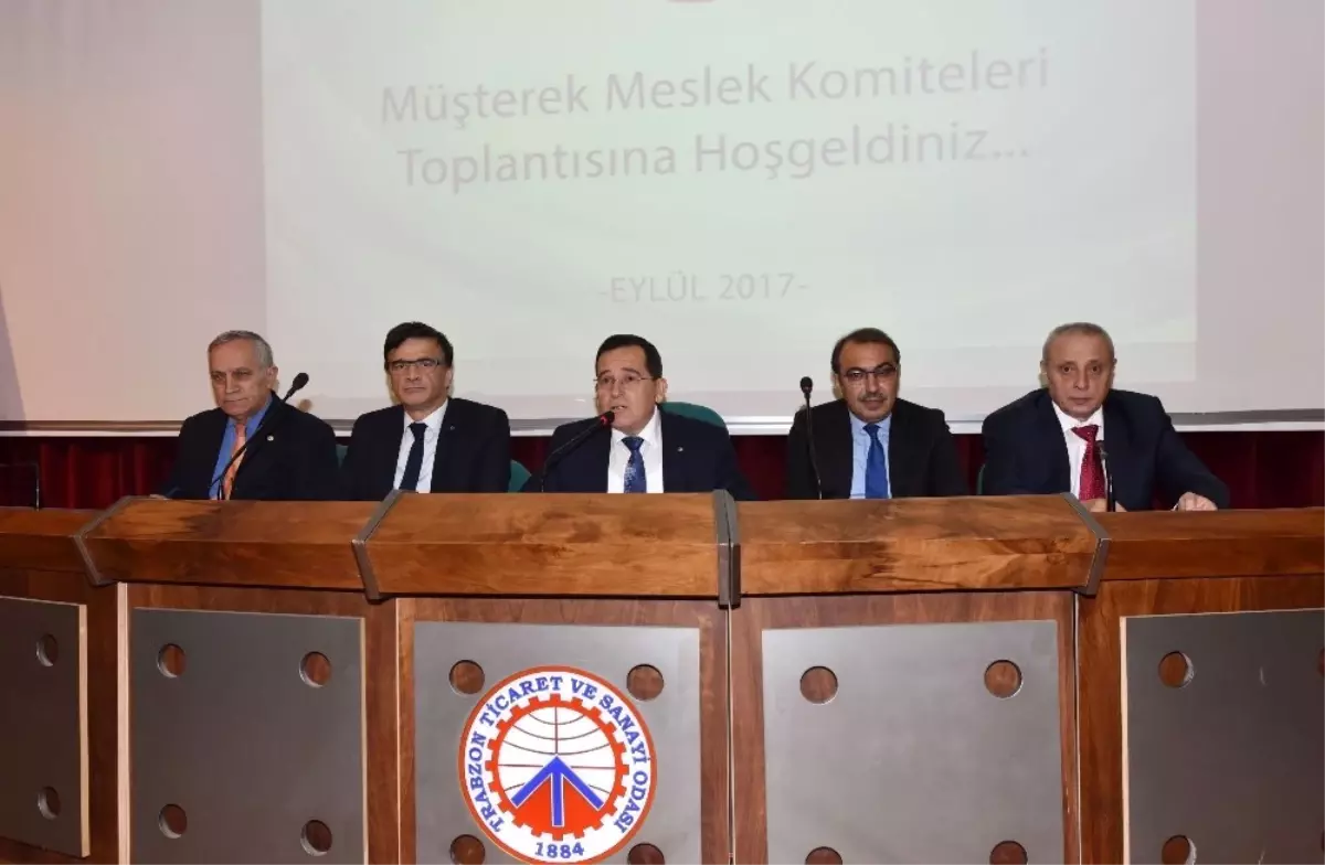 Ttso\'da Müşterek Meslek Komiteleri Toplantısı Yapıldı