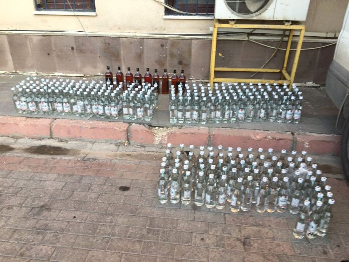 Van\'da Kaçak İçki ve Sigara Operasyonu