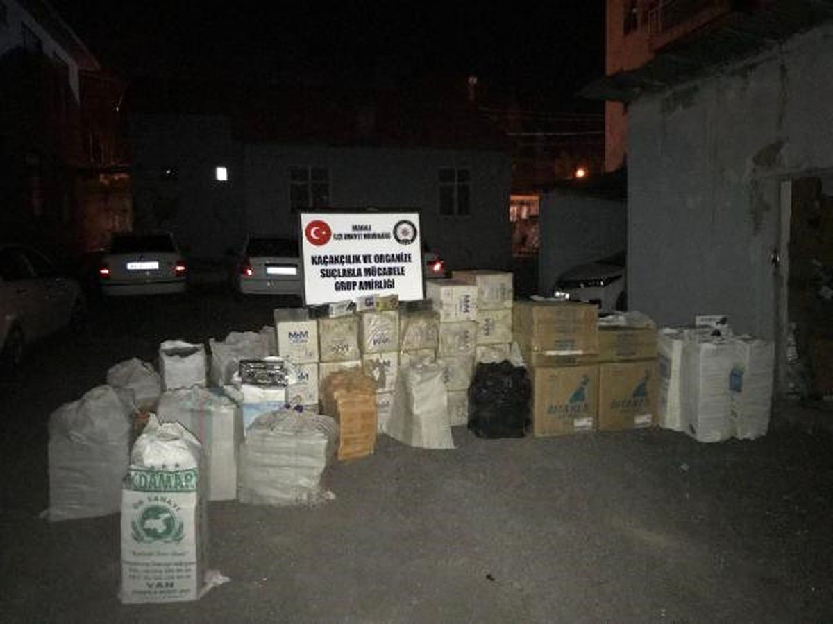 Van\'da Kaçak ve İçki Operasyonu