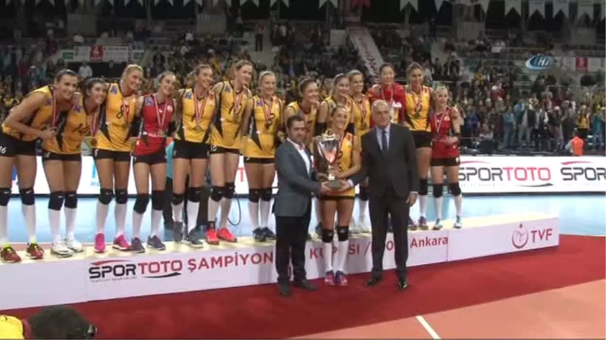 Voleybol Spor Toto Şampiyonlar Kupası Vakıfbank\'ın