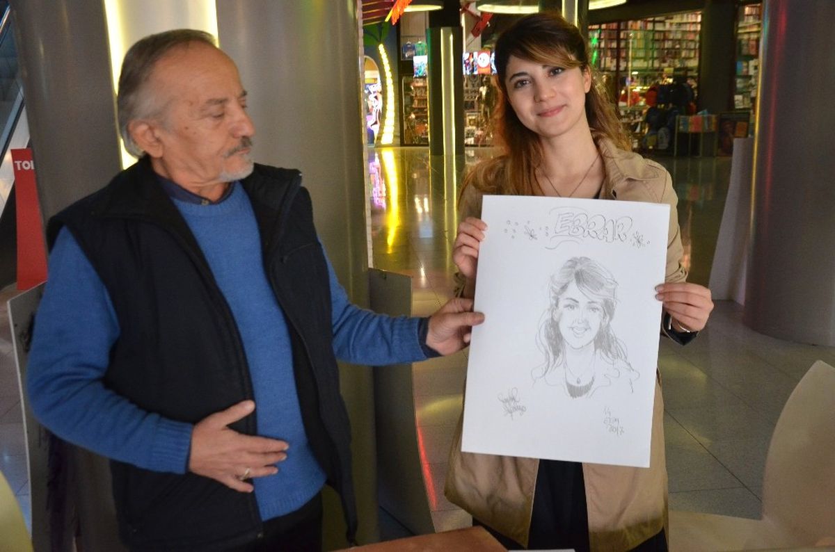 5 Dakikada 5 Liraya Portre Çizim