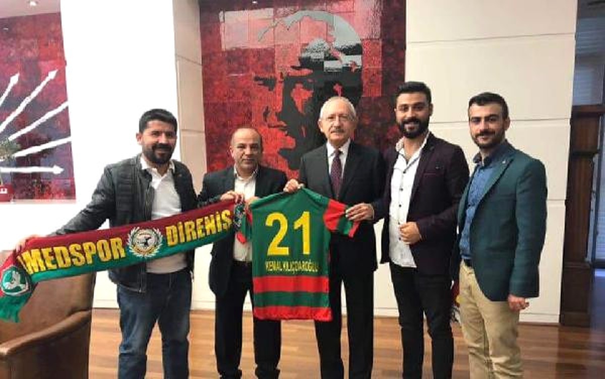 Amedspor Taraftar Grubundan Kılıçdaroğlu\'na Ziyaret