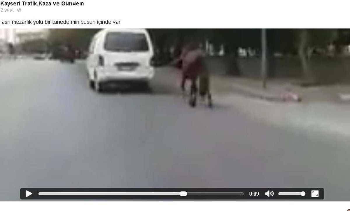 Atı Aracın Arkasına Bağlayıp Koşturdular