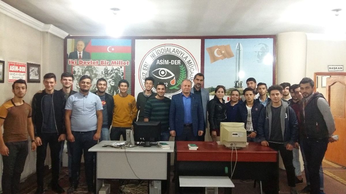 Azerbaycan\'lı Öğrencilerden Asimder\'e Ziyaret