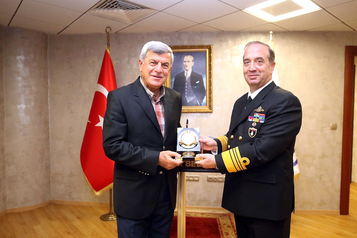 Başkan, Donanma Komutanını Ağırladı
