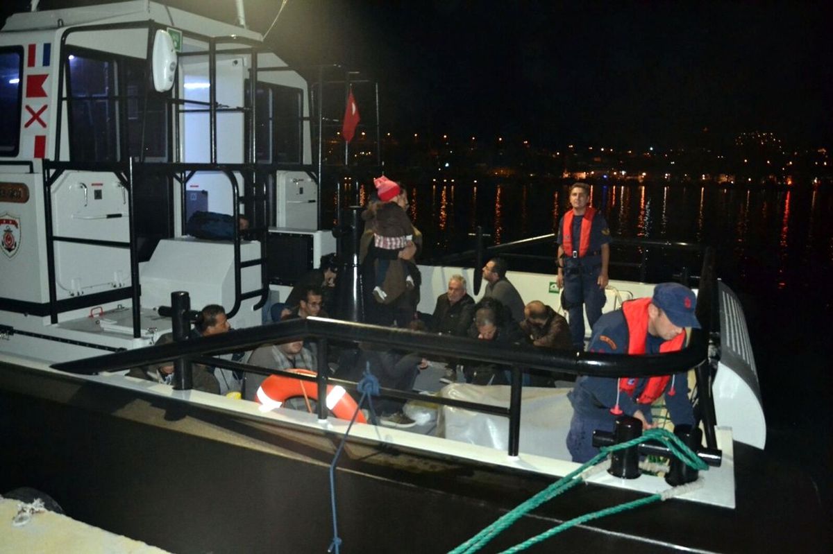 Bodrum\'da 47 Göçmen Yakalandı