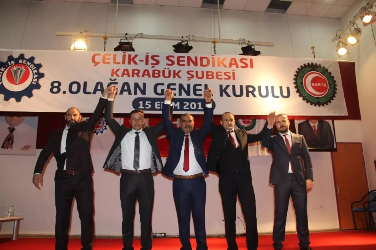 Çelik-İş Sendikası Karabük Şubesi Genel Kurulu Gerçekleştirildi