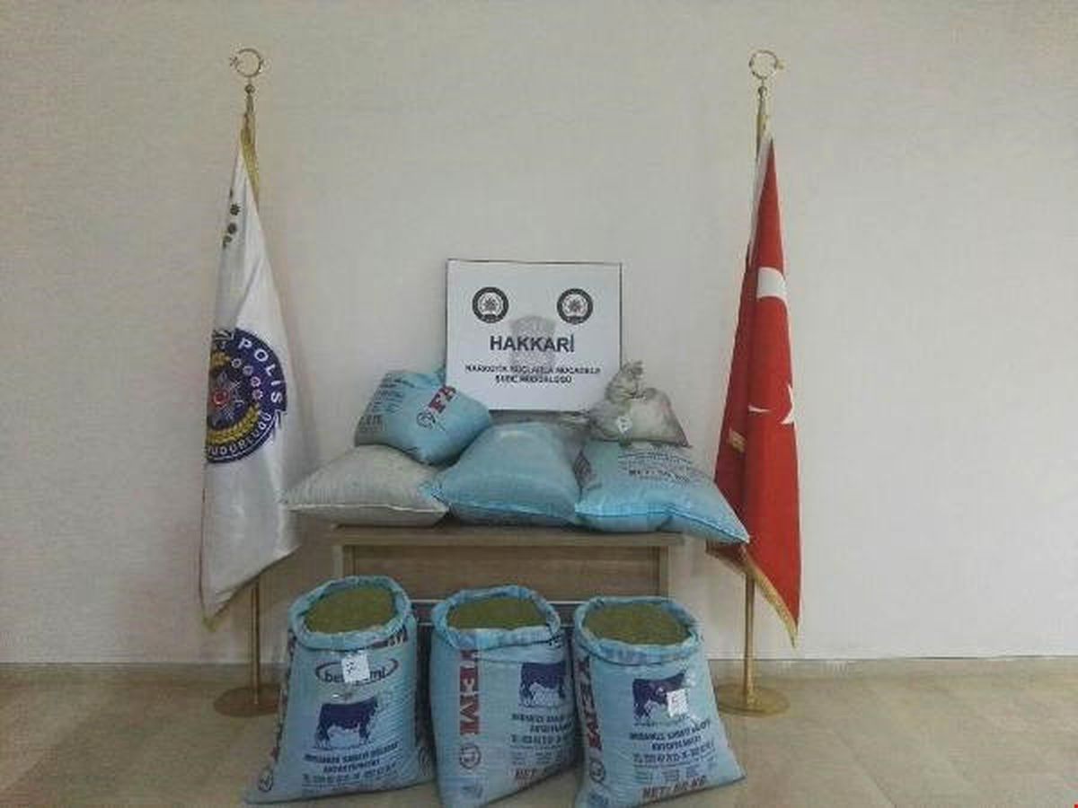 Hakkari\'de Uyuşturucu Operasyonu