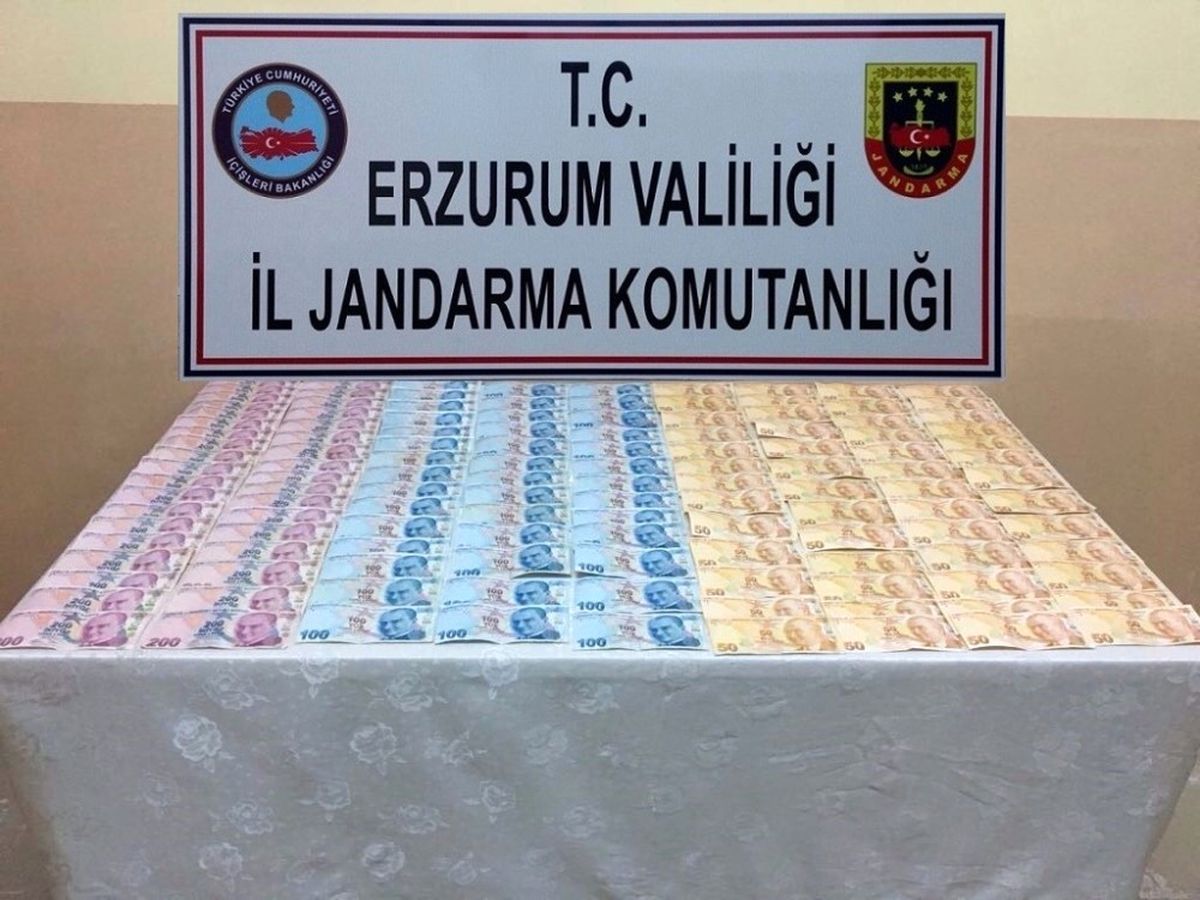 Jandarmadan Sahte Para ve Kaçak Göçmen Operasyonu