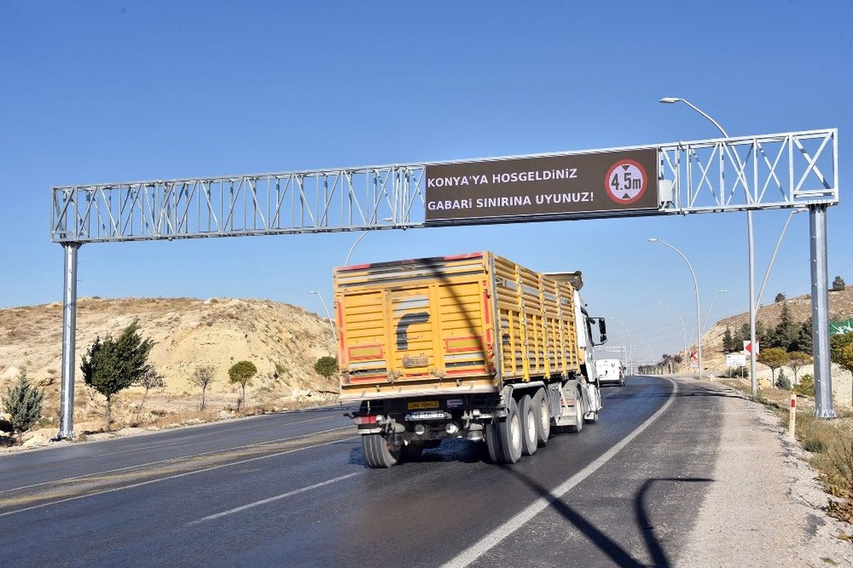 Konya\'da Yüksekliği Fazla Olan Araçlar Şehir Merkezine Giremeyecek