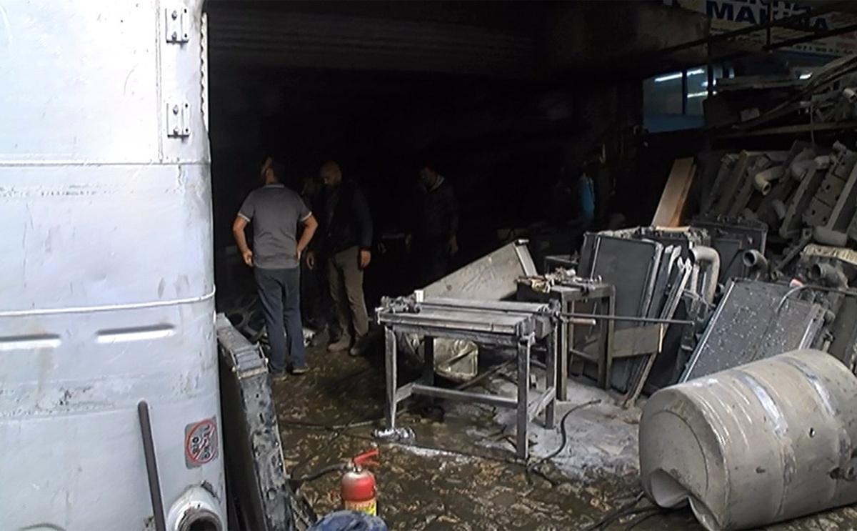 Tamiri Yapılan Mazot Tankı Patladı: 4 Yaralı