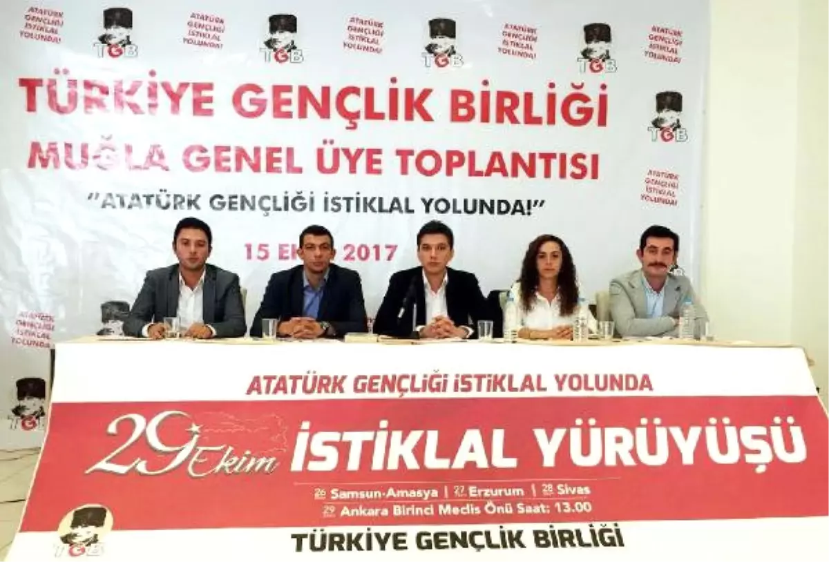 Tgb\'liler İstiklal Yürüyüşü İçin Biraraya Geldi