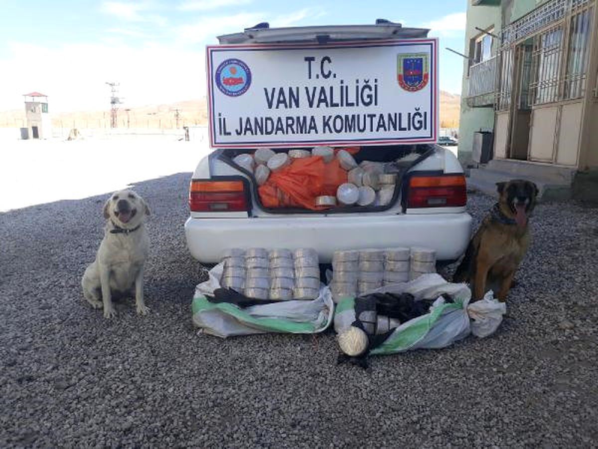 Van\'da 156 Kilo Eroin Ele Geçirildi