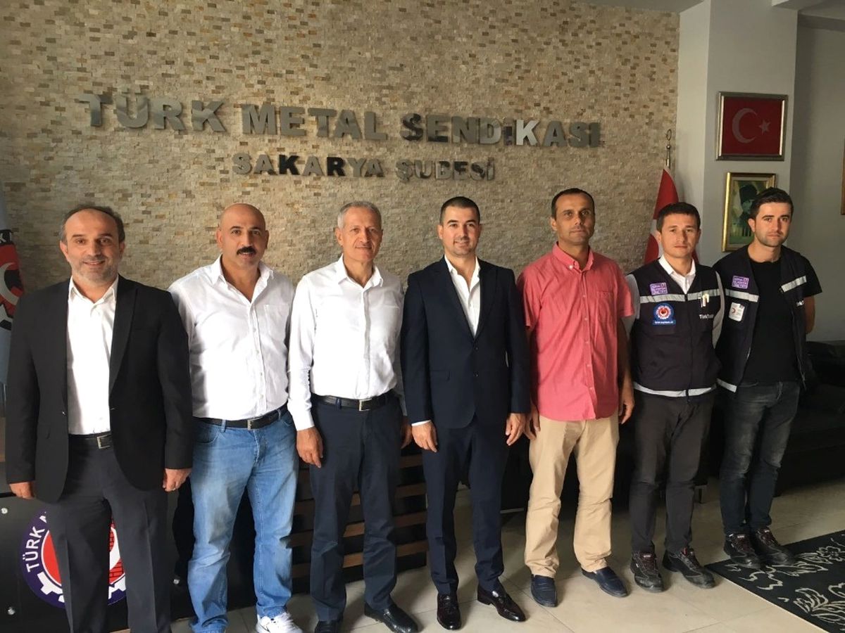 Başkan Dişli\'de Türk Metal Sendikası\'na Ziyaret