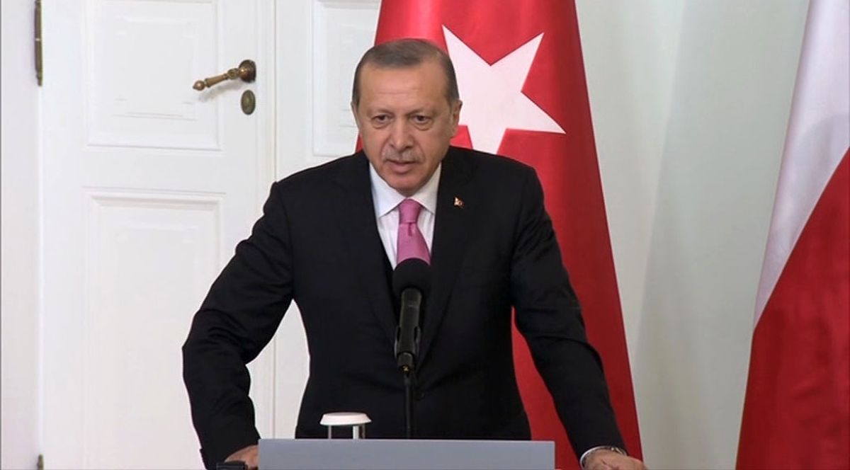 Cumhurbaşkanı Erdoğan, Karczewski ile Görüştü
