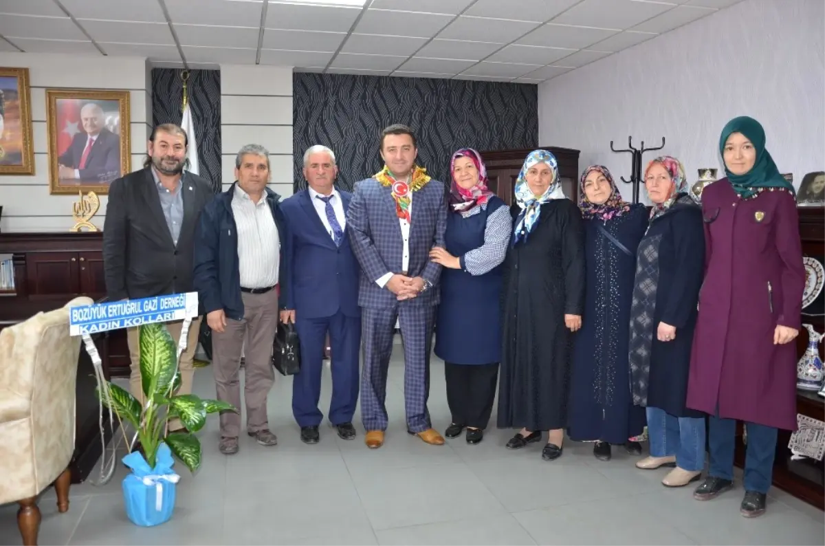 Ertuğrulgazi Derneği\'nden Başkan Bakıcı\'ya Ziyaret