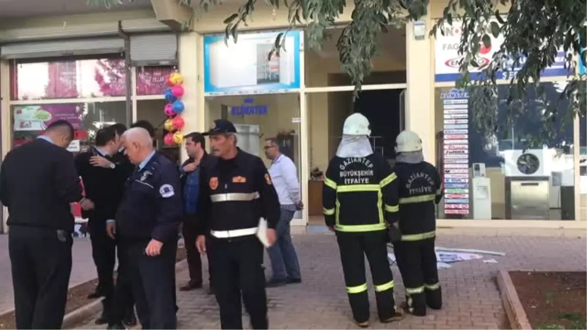 Gaziantep\'te İşyerinde Oksijen Tüpü Patladı: 2 Yaralı