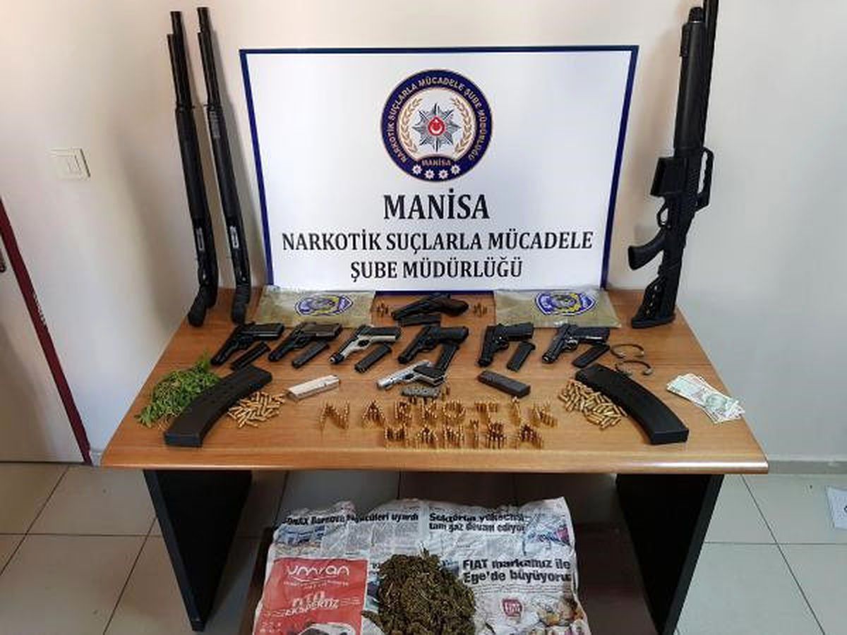 Manisa Merkezli Uyuşturucu Operasyonunda 14 Gözaltı