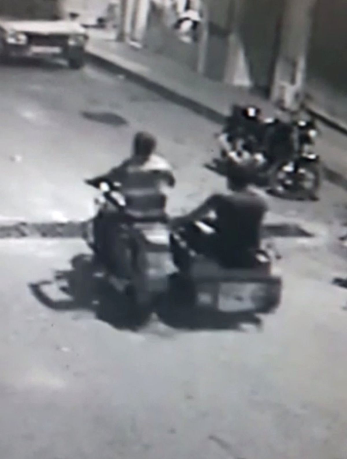 Motosiklet Hırsızları Kamerada