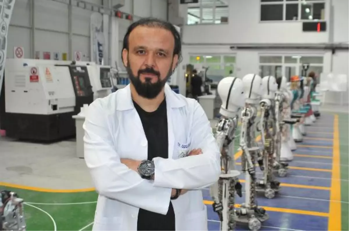 Türkiye\'nin İlk İnsansı Robot Fabrikası Üretimine Başladı