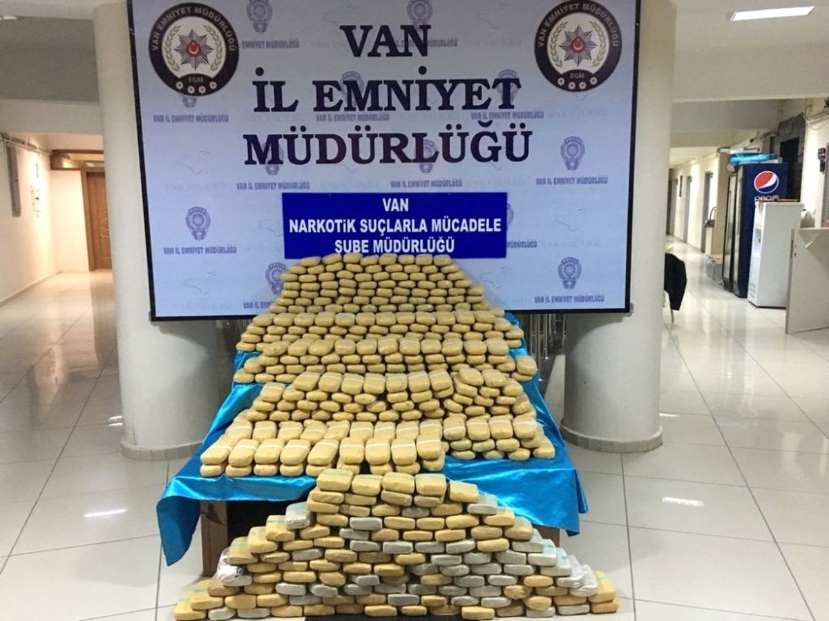 Van\'da 216 Kilo Eroin Ele Geçirildi