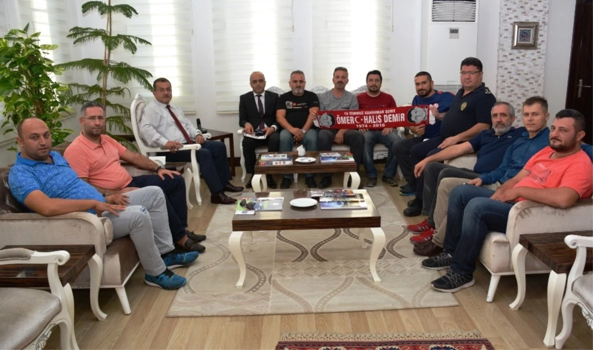 Antalyaspor Taraftar Gruplarından Uzunkaya\'ya Ziyaret