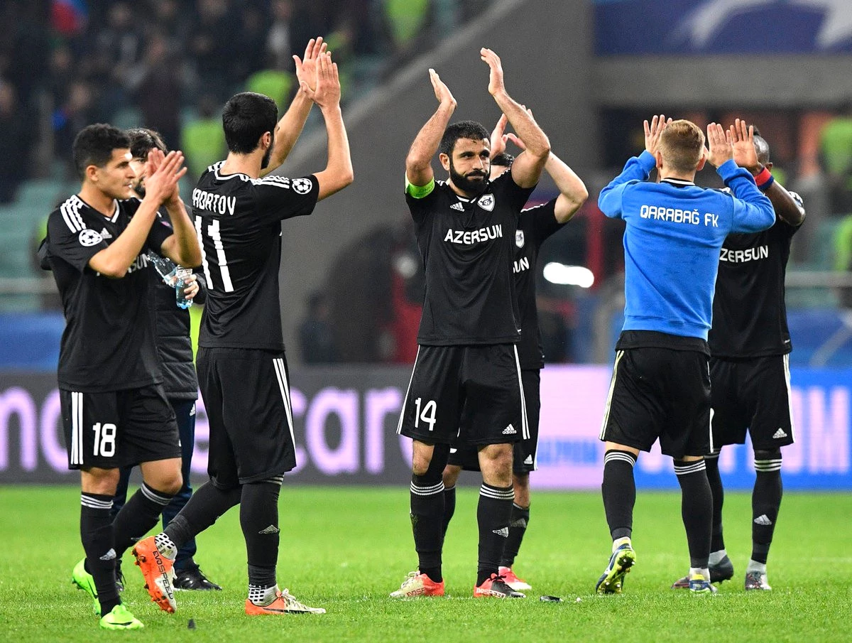 Azerbaycan Temsilcisi Karabağ, 10 Kişi Kaldığı Maçta Atletico Madrid\'le 0-0 Berabere Kaldı