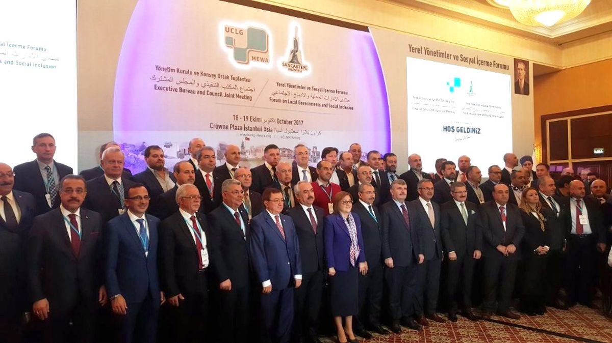 Başkan Akyürek, Uclg-Mewa Yönetim Kurulu Toplantısı ve Sosyal İçerme Forumuna Katıldı