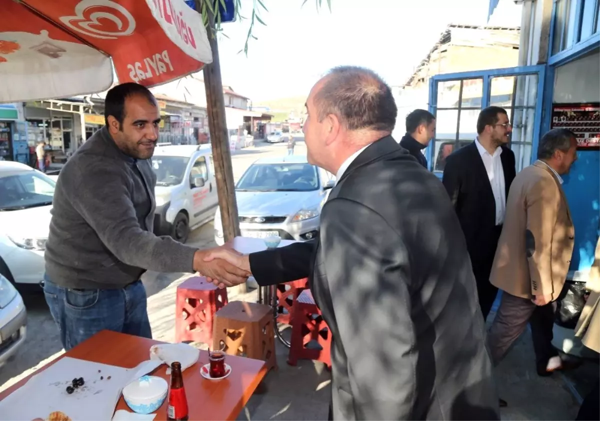 Başkan Duruay Mesaiye Esnaf Ziyaretiyle Başladı