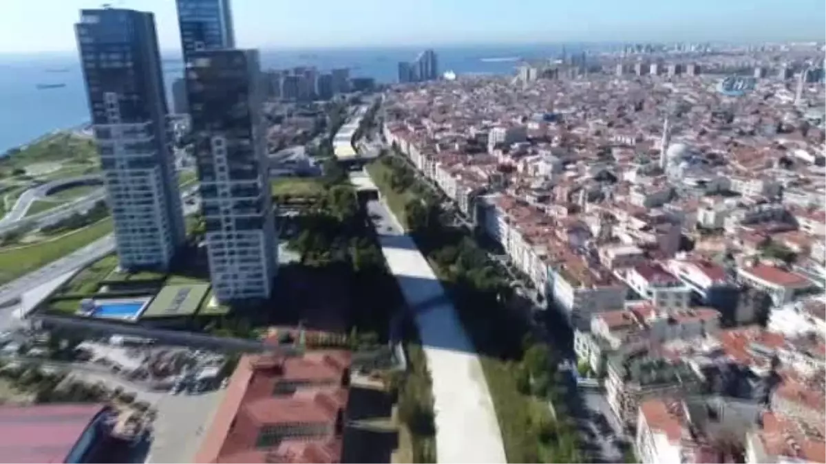 Halkalı Sirkeci Tren Hattı İnşaatında Son Durum Havadan Görüntülendi