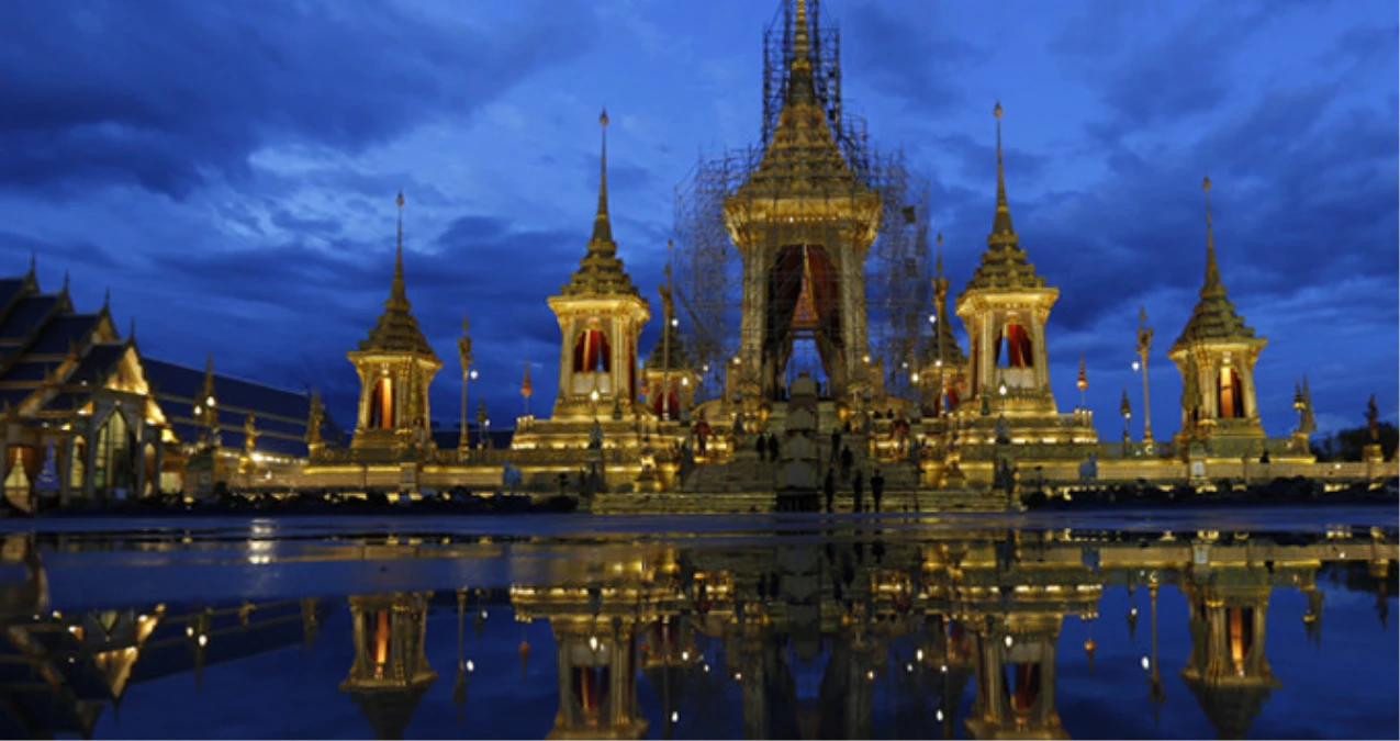 Tayland Kralının Yakılacağı Saray Sadece 10 Ayda Tamamlandı