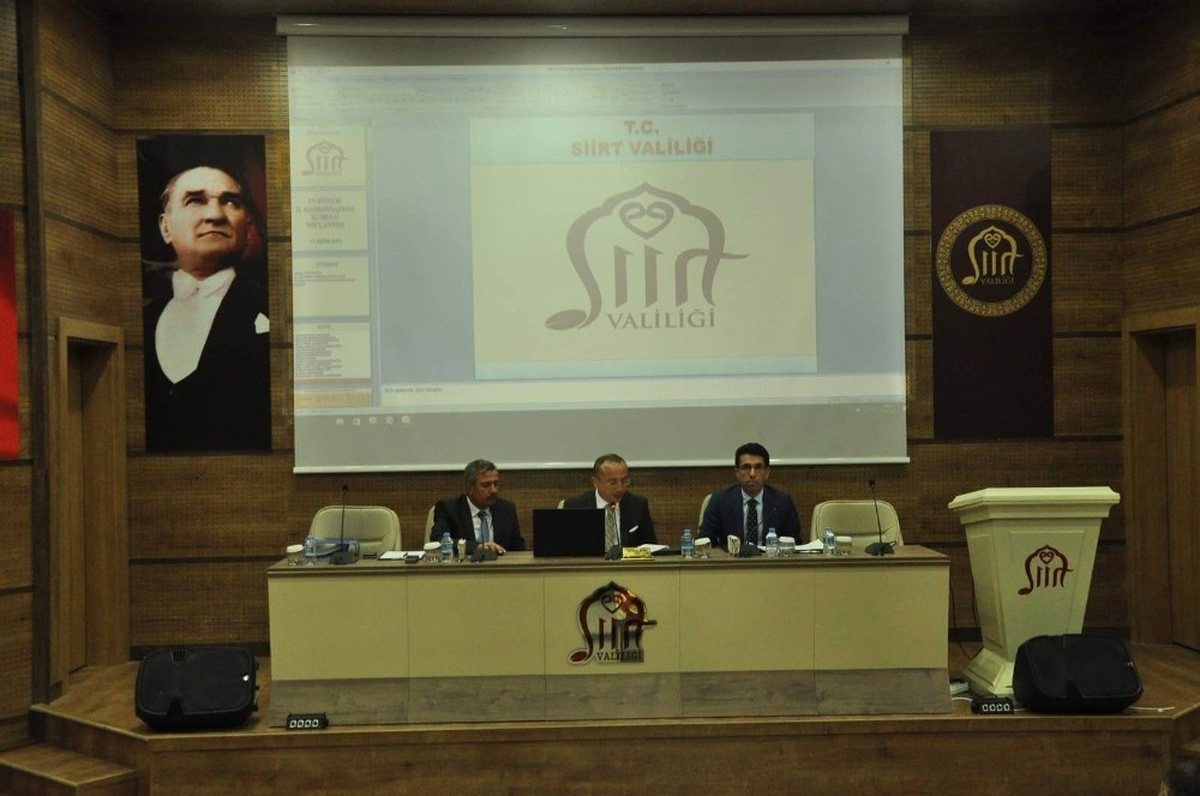 Siirt İl Koordinasyon Kurulu Toplantısı Yapıldı